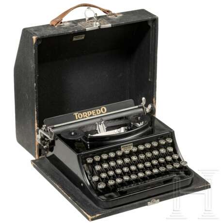 Ilse Heß – Reiseschreibmaschine "Torpedo", ein persönliches Geschenk Hitlers - photo 1