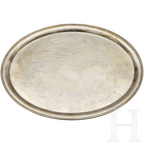 An oval Serving Platter from a Silver Service - Foto 1