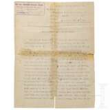 Adolf Hitler – signierter Brief vom 18. Februar 1921 über seine Rivalität mit dem Gründer des Bayernbundes Otto Ballerstedt - Foto 2