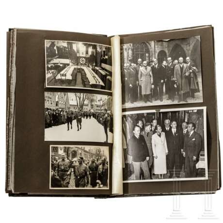 Karl Tempel, Bürgermeister von München – Fotoalbum mit ca. 60 Fotos sowie sieben großformatige Fotos vom Besuch der Deutsch-Italienischen Kulturgesellschaft in Mailand, 1937 - фото 7