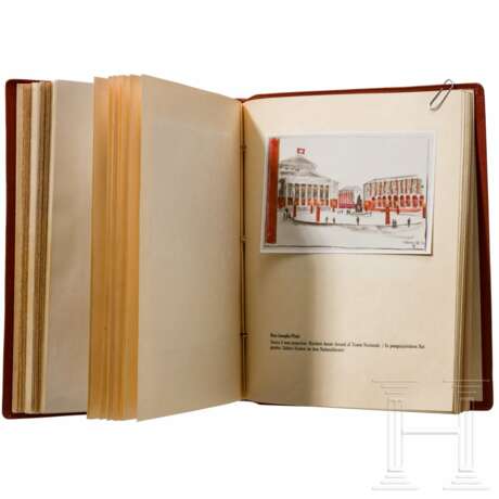 Geschenkbildband im Schuber anlässlich Mussolinis Besuchs 1937 in München - фото 3