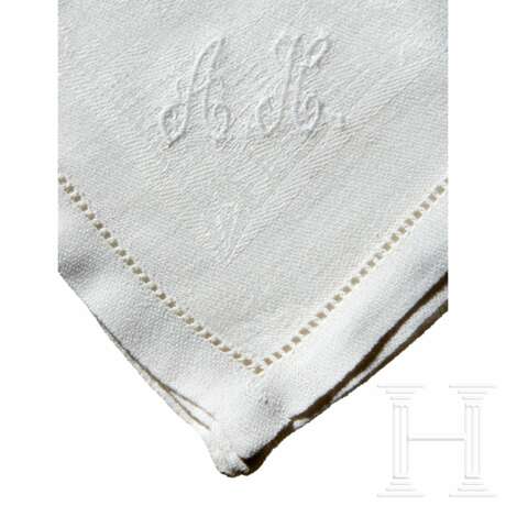 Adolf Hitler – a Napkin from his Personal Table Service - фото 3