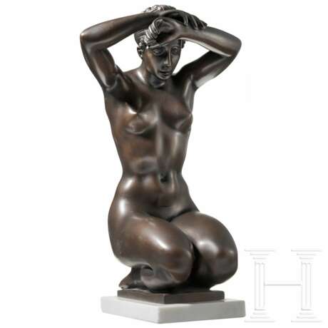 Arno Breker (1900-91) – "Sinnende", Bronze mit brauner Patina - Foto 3