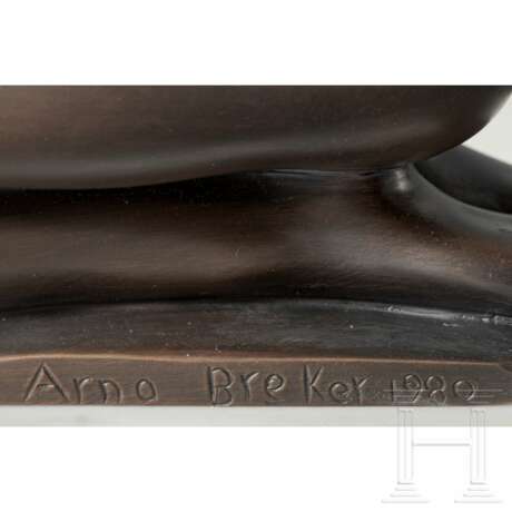 Arno Breker (1900-91) – "Sinnende", Bronze mit brauner Patina - Foto 7