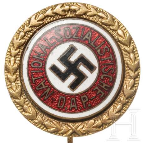 Goldenes Parteiabzeichen der NSDAP in 24 mm-Ausführung - Foto 3