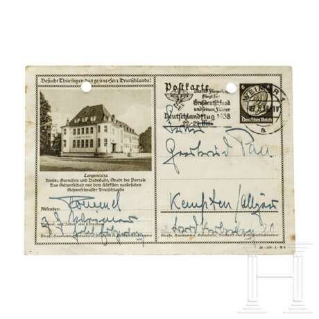 GFM Erwin Rommel – Postkarte an seine Tochter Gertrud Pan vom 27. Mai 1938 - photo 1