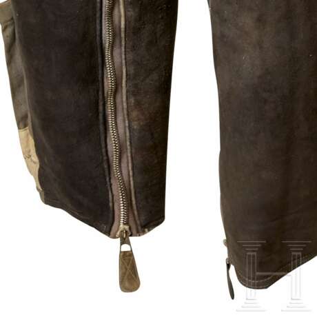A Pair of Suede Leather Winter Trousers for Aviation Personnel - фото 6