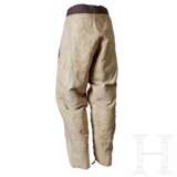 A Pair of Suede Leather Winter Trousers for Aviation Personnel - photo 2