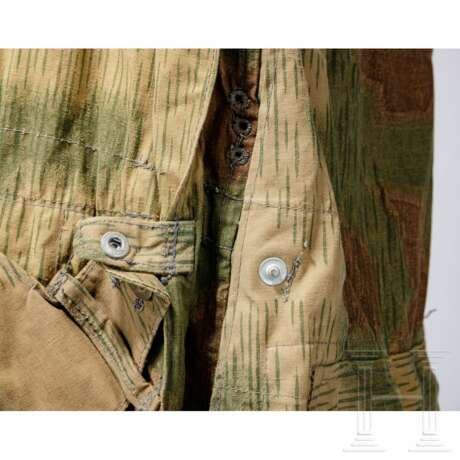 Fallschirmschützen-Bluse, sog. "Knochensack", 3. Modell in Sumpftarnung - Foto 10