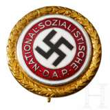 A Golden NSDAP Party Badge - фото 1