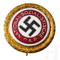 A Golden NSDAP Party Badge