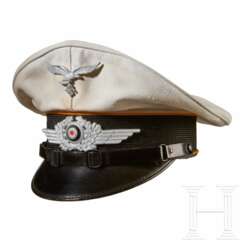 A White Top Visor Cap for Luftwaffe Other Ranks of Flight