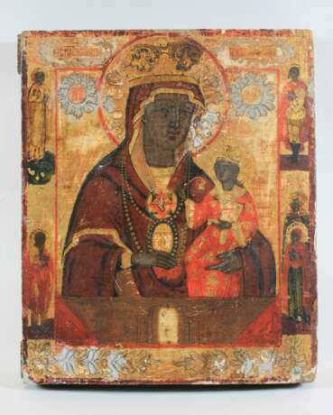 Gottesmutter von Tschenstochau mit Randheiligen - фото 1