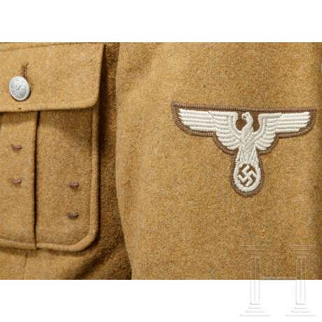 Dienstrock und Mantel für einen Betriebsassistenten im Reichsministerium für die besetzten Ostgebiete "RMBO" - фото 9