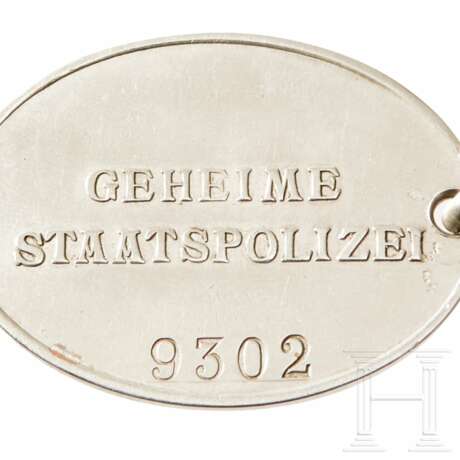 Dienstmarke der Geheimen Staatspolizei - Foto 5