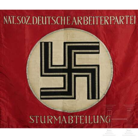 NSDAP-Standarte der SA Bodensee "Deutschland Erwache", mit Tragetasche - Foto 33