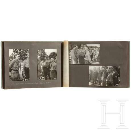 HJ-Obergebietsführer Willi Blomquist - NSDAP-Mitgliedsbuch sowie Fotoalbum mit ca. 75 Fotos aus der Frühzeit der SA - Foto 13