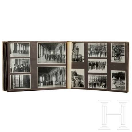 HJ-Obergebietsführer Willi Blomquist – Fotoalbum mit ca. 80 Fotos der Frankreichreise der Amtschefs und Gebietsführer der HJ, 1937 - photo 5