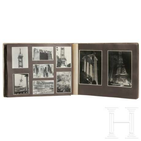 HJ-Obergebietsführer Willi Blomquist – Fotoalbum mit ca. 80 Fotos der Frankreichreise der Amtschefs und Gebietsführer der HJ, 1937 - photo 6