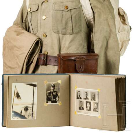 Uniform- und Ausrüstungsensemble eines Soldaten der Marineinfanterie im 2. Weltkrieg - фото 7