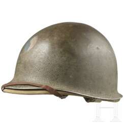 Stahlhelm M 1 der 29ten "The Blue and Grey Divison" der US-Army