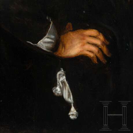 Portrait eines Mitgliedes einer Armbrustschützengesellschaft, Niederlande, datiert 1665 - Foto 4