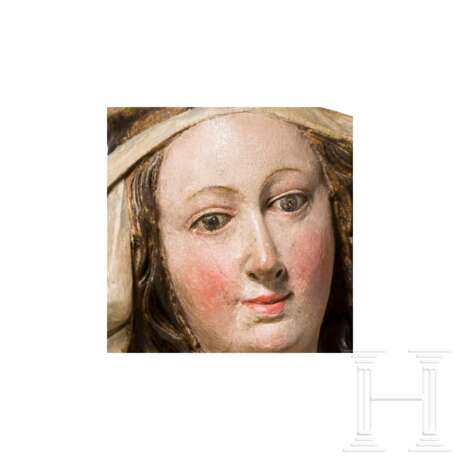 Spätgotische Madonna, Oberösterreich, um 1480 - Foto 3