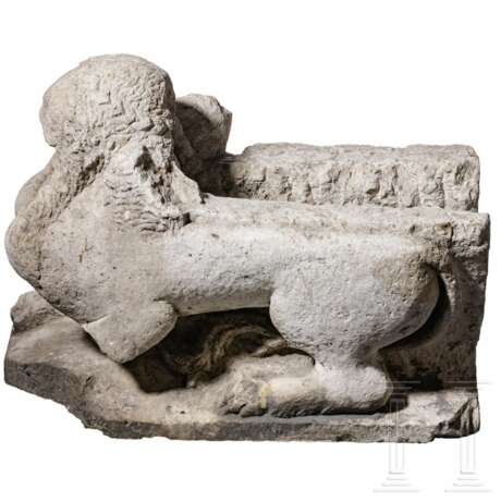 Wasserspeier in Form einer Sphinx, Frankreich oder Italien, 16. Jahrhundert - Foto 4