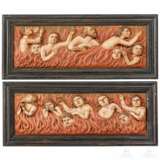 Ein Paar Reliefschnitzereien der armen Seelen im Fegefeuer, Italien, 17. Jahrhundert - фото 1