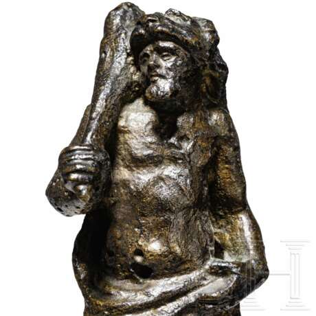 Kleine Bronze des Herkules, Italien, 17. Jahrhundert - Foto 3
