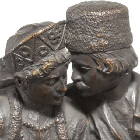 Bronzefigurengruppe, Russland, 19. Jahrhundert - photo 5