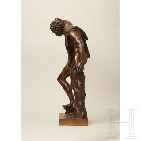 "Tanzender Faun" – klassizistische Bronze, Italien, 19. Jahrhundert - фото 3