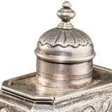 Silberne Teedose, London, 18. Jahrhundert - Foto 6