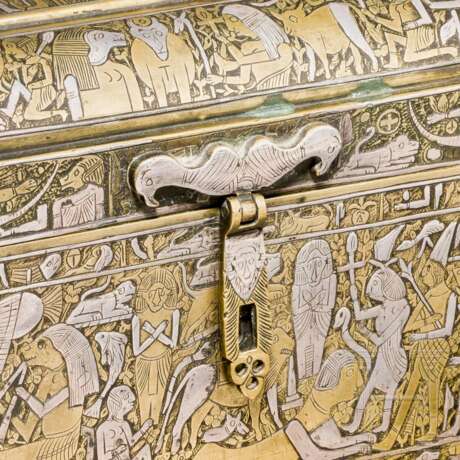Außergewöhnliches Kästchen im Stil der Retoure d'Egypte, Frankreich, 19. Jahrhundert - фото 5