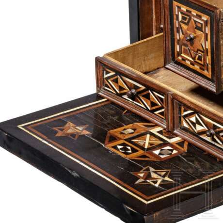 Ebenholzfurniertes Kabinettkästchen mit geometrischem Dekor, Nürnberg, um 1600 - photo 6
