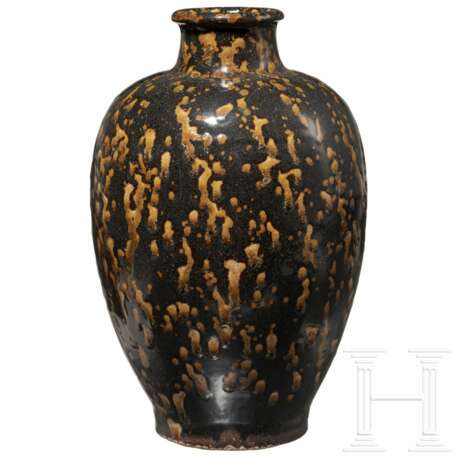 Vase mit geflecktem Dekor, China, 12. - 13. Jahrhundert - Foto 2