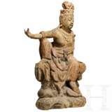 Statue der Guanyin, Balsa-Holz, China, 18. - 19. Jahrhundert - фото 2