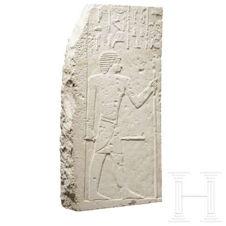 Eindrucksvolles Kalksteinrelief des Iti, Ägypten, Altes Reich, 5. - 6. Dynastie, 2498-2181 vor Christus - Foto 3