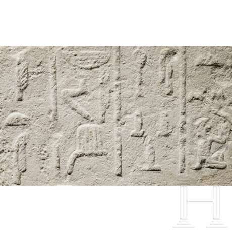 Eindrucksvolles Kalksteinrelief des Iti, Ägypten, Altes Reich, 5. - 6. Dynastie, 2498-2181 vor Christus - photo 6