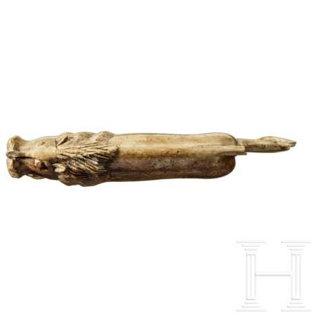 Große Löwenfigur aus Elfenbein, wohl vorderasiatisch, ca. 1000 - 500 vor Christus - фото 6