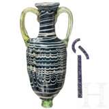 Polychromer Glas-Amphoriskos, hellenistisch, östlicher Mittelmeerraum, 2. - Mitte 1. Jahrhundert vor Christus - фото 2
