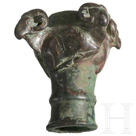 Keulenkopf mit vier Widderköpfen, Luristan, Westiran, 10. - 8. Jahrhundert vor Christus - photo 5