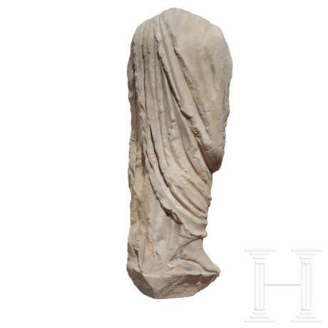 Marmorstatue eines Togatus, römisch, 1. Jahrhundert vor Christus - фото 3