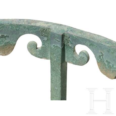Exzellent erhaltener Rundhocker, Bronze, römisch, 1. Jahrhundert - photo 7