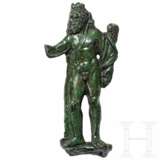 Bronzefigur des Herkules, römisch, 2. - 3. Jahrhundert - Foto 1