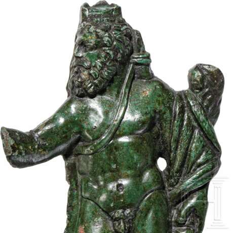 Bronzefigur des Herkules, römisch, 2. - 3. Jahrhundert - Foto 4