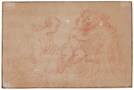 Flemish School. Madonna and Child with Saint Anne - фото 1