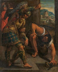 Roman Warrior and Servant (?)