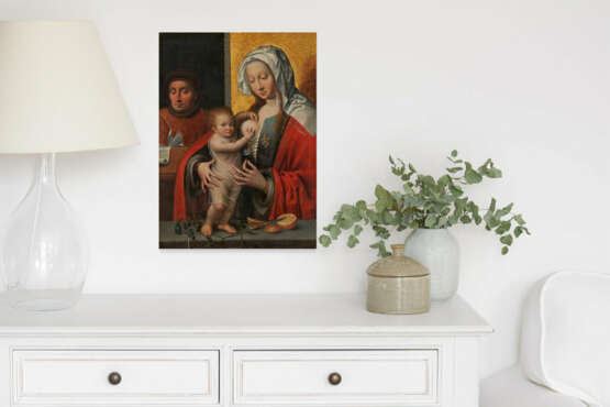 Joos van Cleve. The Holy Family - Foto 4