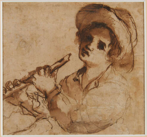 Bolognese School. Shepherd with Flute - фото 2